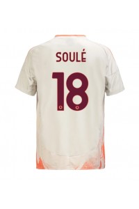 AS Roma Matias Soule #18 Jalkapallovaatteet Vieraspaita 2024-25 Lyhythihainen